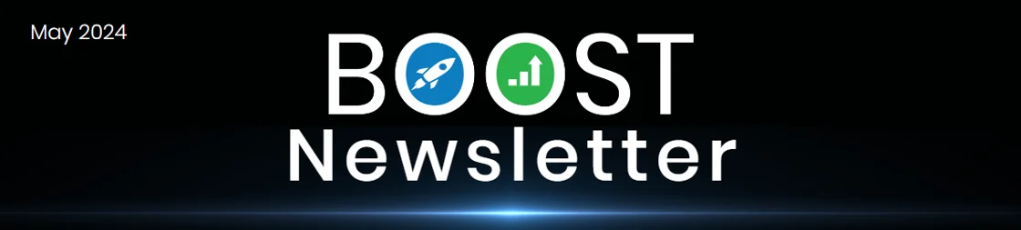 may boost newsletter header